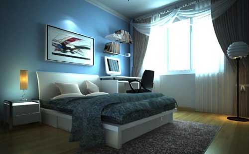空气净化器,卧室,实木家具